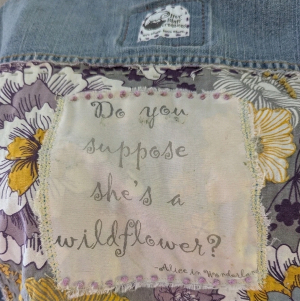 Jacket, Levi's Custom Patchwork Denim - Picture 2 of 5